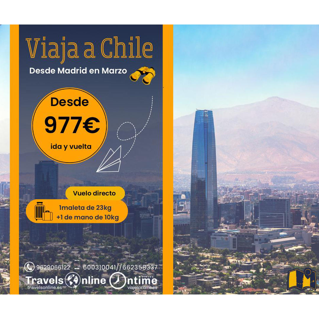 Promo Viaje a Chile