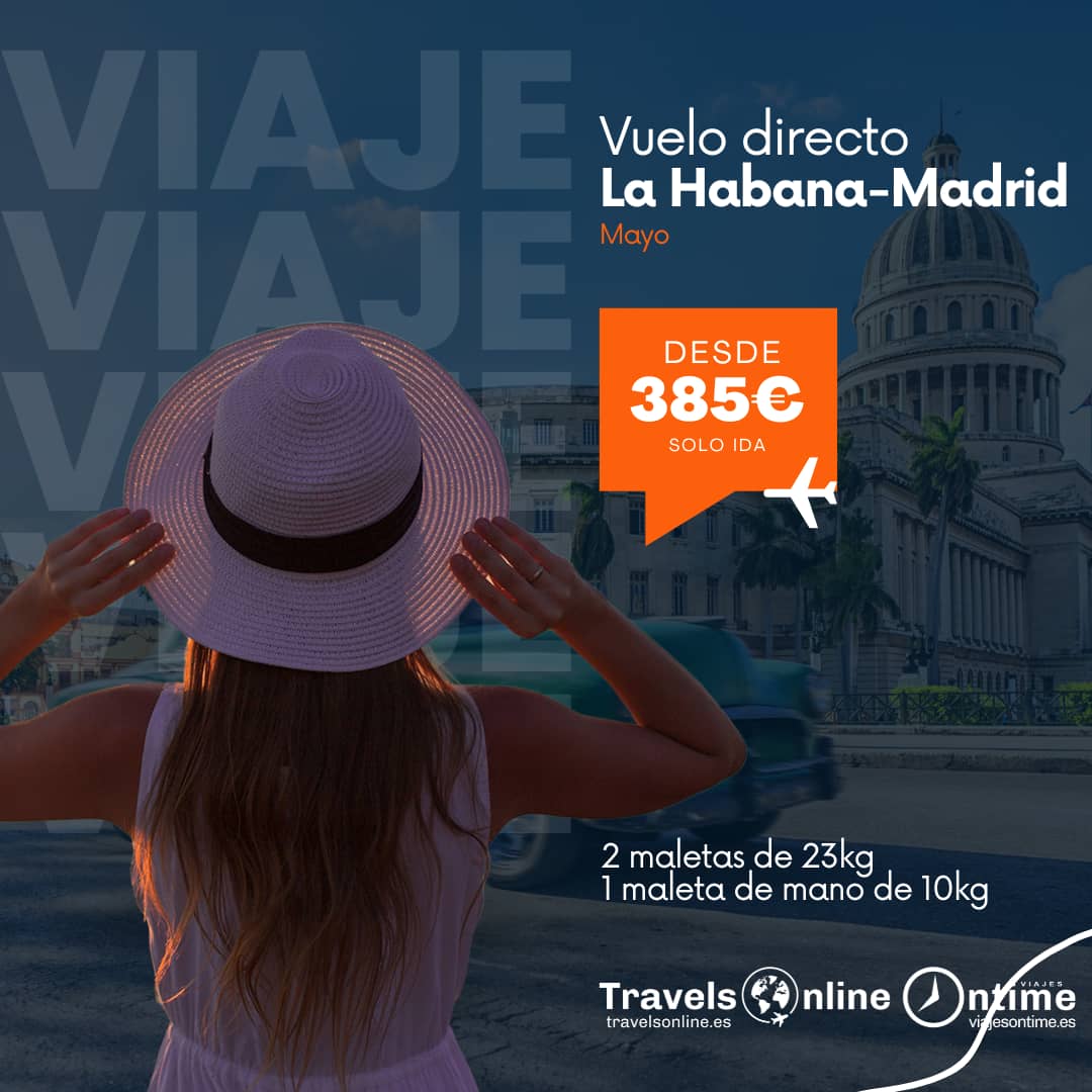 Oferta Habana-Madrid
